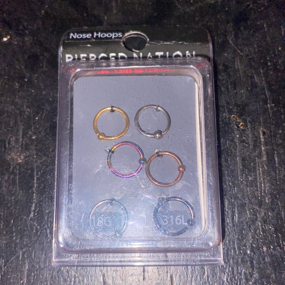 Nose rings!